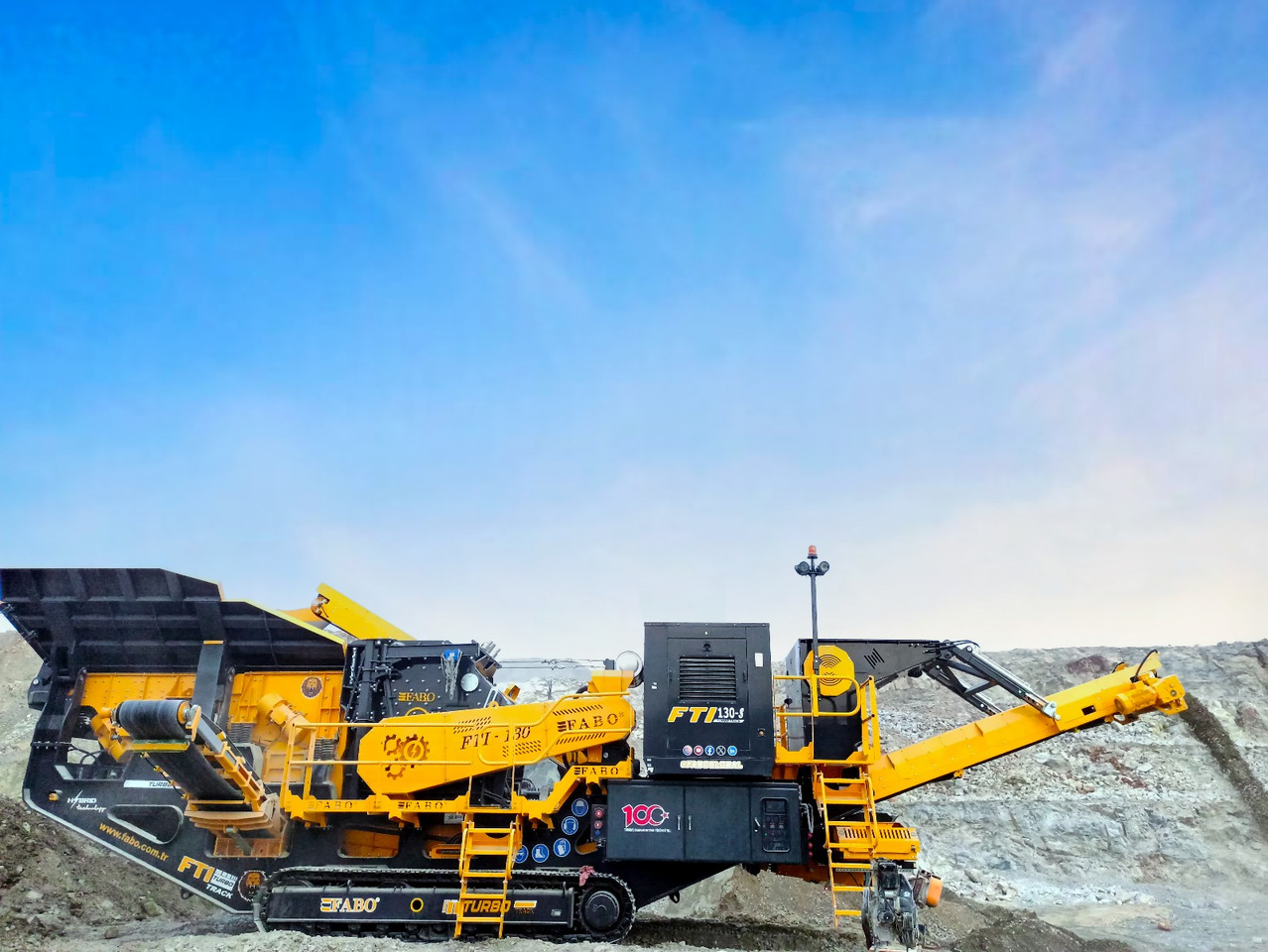 FABO Mobile crusher - Concasseur mobile: photos 3 FABO Mobile crusher - Concasseur mobile: photos 3