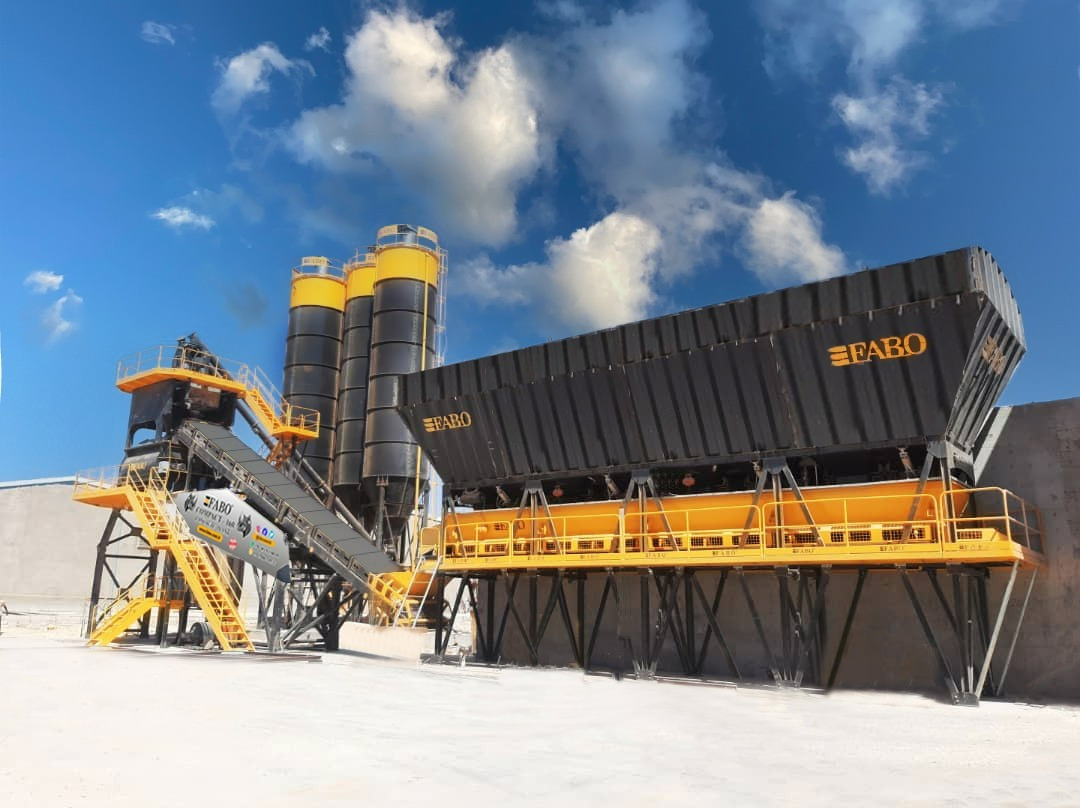 Centrale à béton neuf FABO compact concrete plant