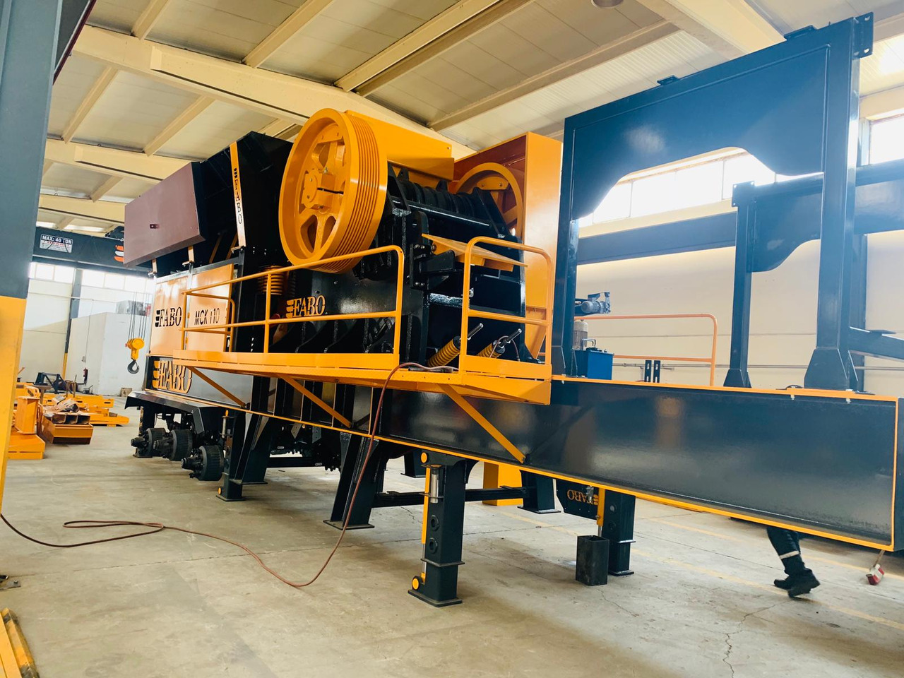 Concasseur à mâchoires neuf FABO jaw crusher: photos 6