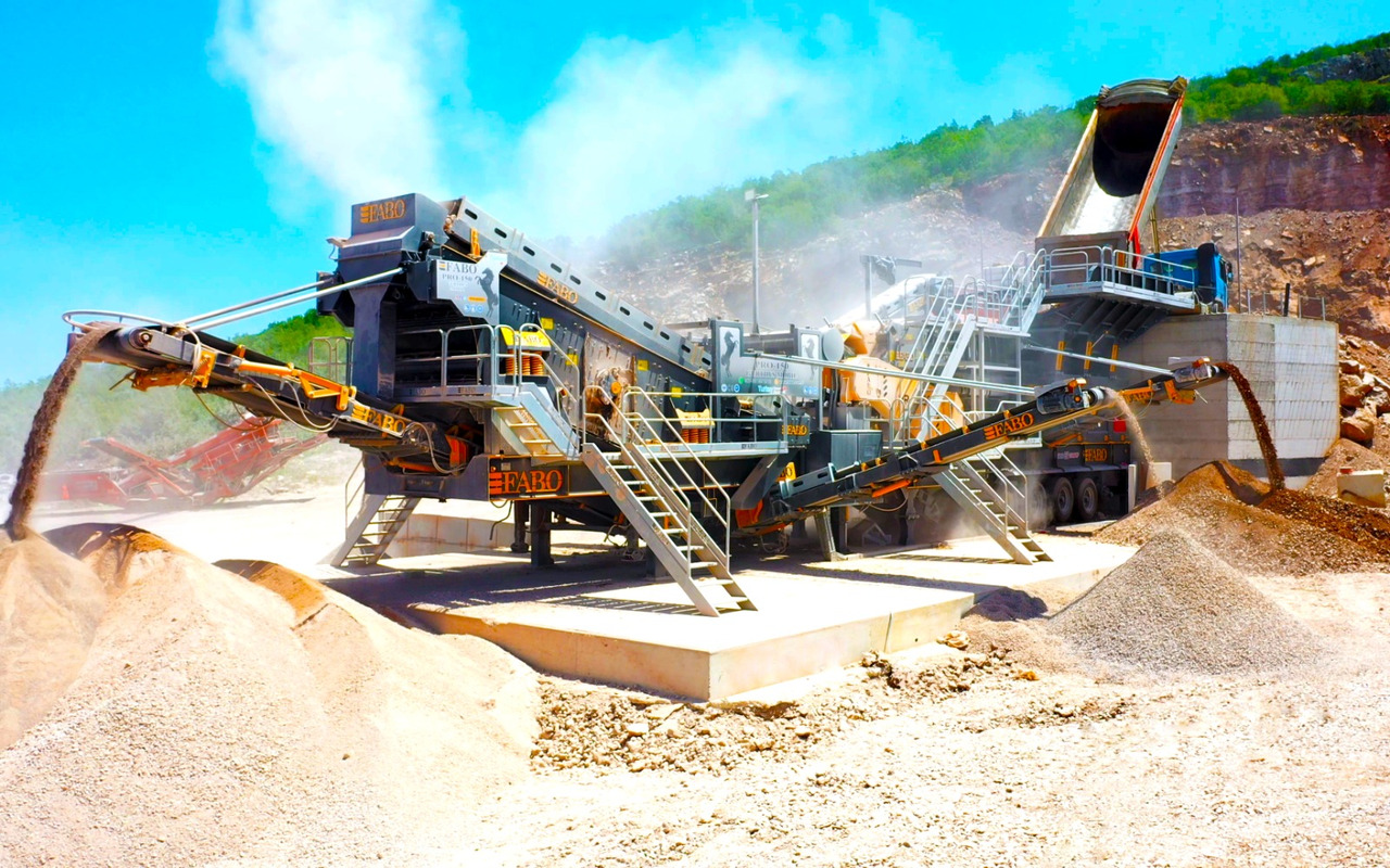 FABO mining machinery - crushing plant - Machine d'exploitation minière: photos 1 FABO mining machinery - crushing plant - Machine d'exploitation minière: photos 1