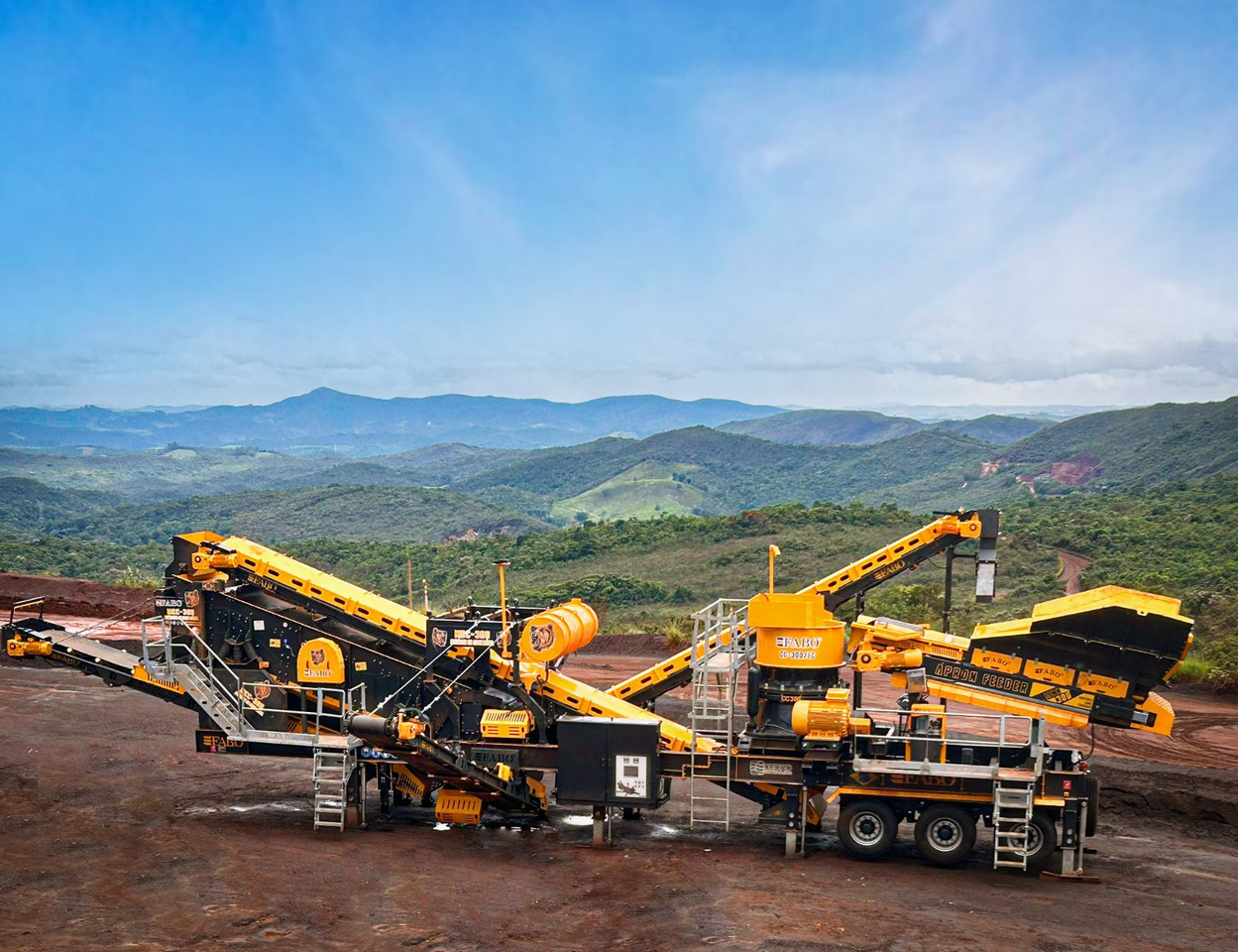 FABO mining machinery - crushing plant - Machine d'exploitation minière: photos 1 FABO mining machinery - crushing plant - Machine d'exploitation minière: photos 1