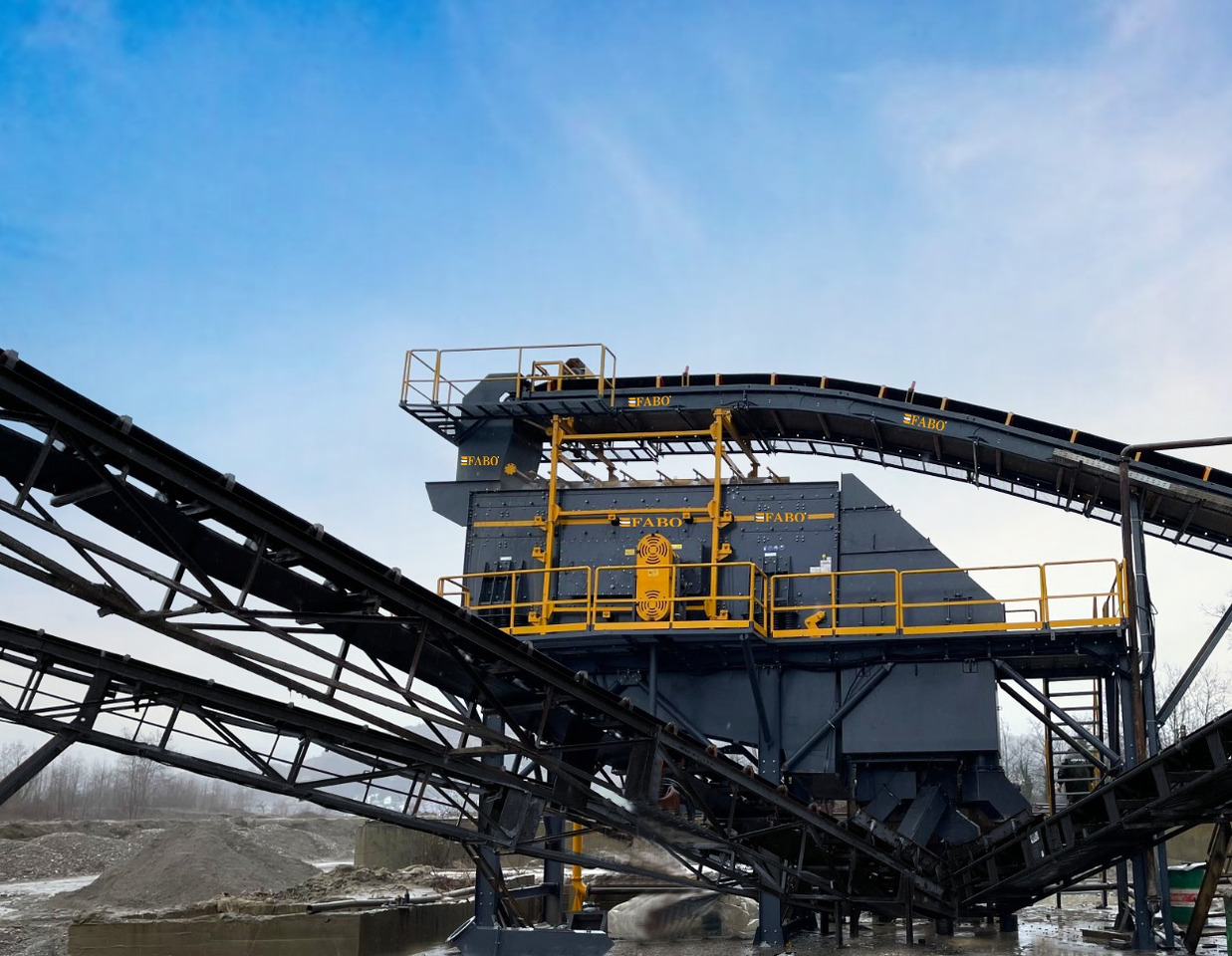 FABO vibrating screen - Crible: photos 1 FABO vibrating screen - Crible: photos 1