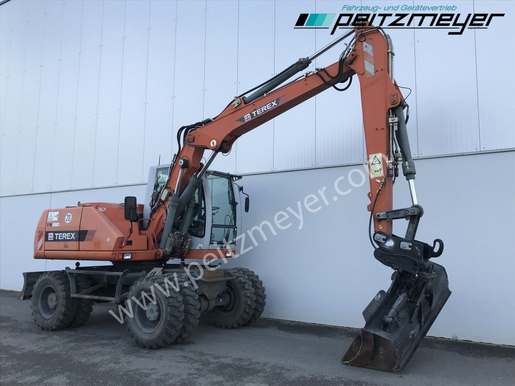 Atlas-Terex Mobilbagger TW 130 MS 10 + Schwenklöffel - Pelle sur pneus: photos 2 Atlas-Terex Mobilbagger TW 130 MS 10 + Schwenklöffel - Pelle sur pneus: photos 2