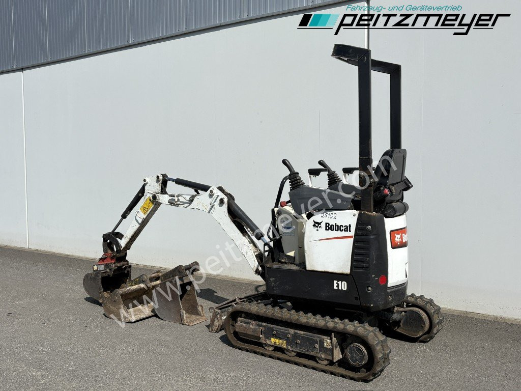 BOBCAT Minibagger E 10 verstellbares Fahrwerk 710 - 1.100 mm, - Mini pelle: photos 3 BOBCAT Minibagger E 10 verstellbares Fahrwerk 710 - 1.100 mm, - Mini pelle: photos 3