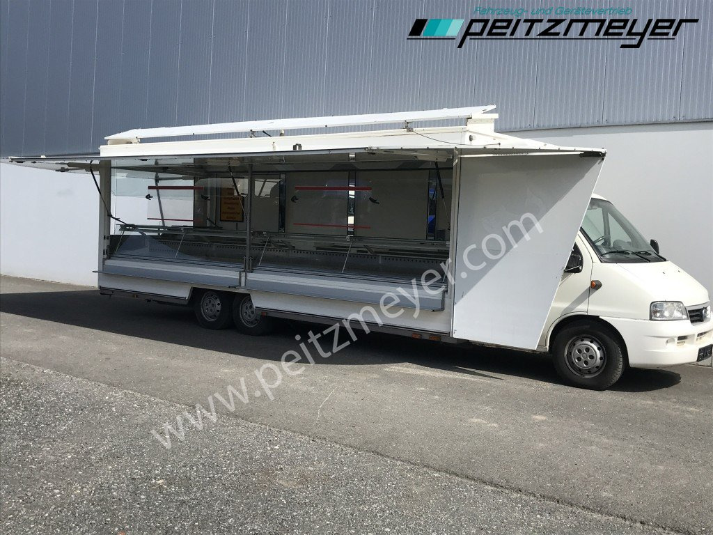 IVECO FIAT (I) Ducato Verkaufswagen 6,5 m - Motor neu vor 21 TKM + Kühltheke, Fritteuse - Camion magasin: photos 2 IVECO FIAT (I) Ducato Verkaufswagen 6,5 m - Motor neu vor 21 TKM + Kühltheke, Fritteuse - Camion magasin: photos 2