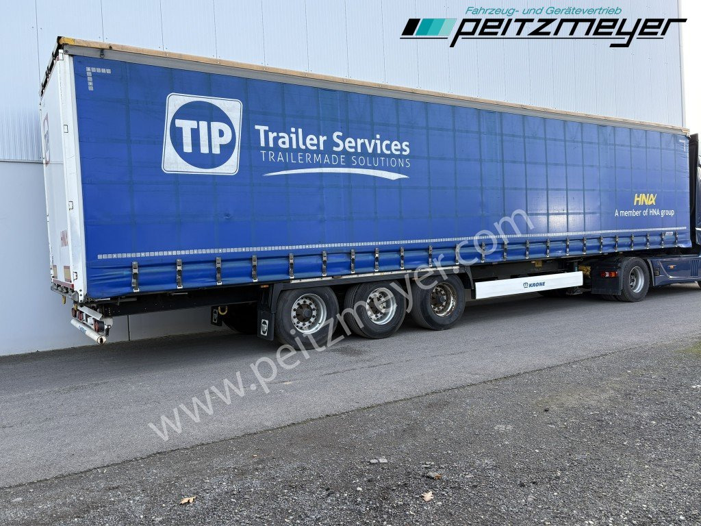 KRONE SD Schiebeplane, Trommelbremse KM Stand: 238.370 km - Semi-remorque rideaux coulissants: photos 1 KRONE SD Schiebeplane, Trommelbremse KM Stand: 238.370 km - Semi-remorque rideaux coulissants: photos 1