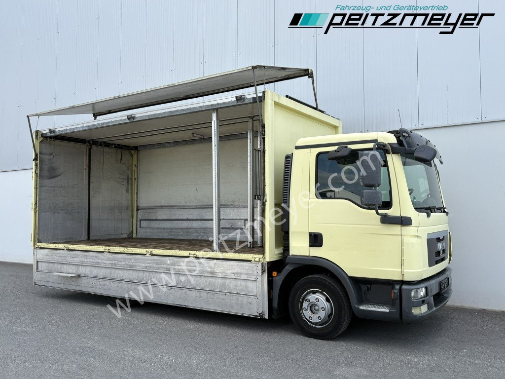 MAN TGL 8.180 FL Ewers Schwenkwand 2 x AHK, Klima - Camion pour le transport de boissons: photos 2 MAN TGL 8.180 FL Ewers Schwenkwand 2 x AHK, Klima - Camion pour le transport de boissons: photos 2