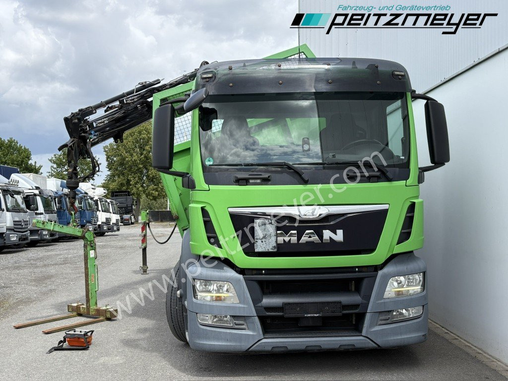 MAN TGS 26.460 FL 6x2 Kipper+Kran+Funk Lenkachse, 2-Seitenkipper, Atlas 172.3 - Camion benne, Camion grue: photos 5 MAN TGS 26.460 FL 6x2 Kipper+Kran+Funk Lenkachse, 2-Seitenkipper, Atlas 172.3 - Camion benne, Camion grue: photos 5