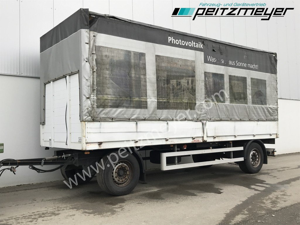 MEERMEIER Anhänger AP 180 Pritschenanh. 18 t. - Remorque rideaux coulissants: photos 4 MEERMEIER Anhänger AP 180 Pritschenanh. 18 t. - Remorque rideaux coulissants: photos 4
