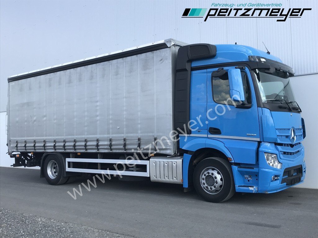 MERCEDES-BENZ Actros 1832 LL Pritsche + LBW EU 6 - Camion à rideaux coulissants: photos 2 MERCEDES-BENZ Actros 1832 LL Pritsche + LBW EU 6 - Camion à rideaux coulissants: photos 2