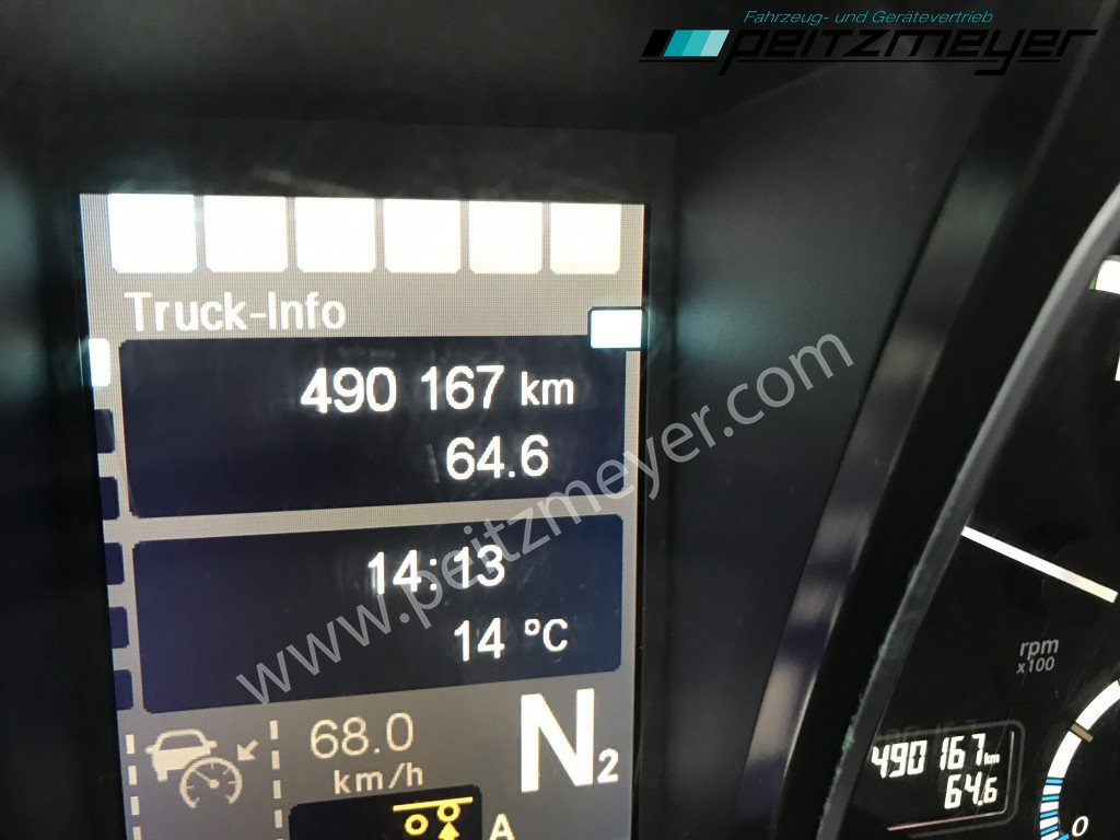 Camion à rideaux coulissants MERCEDES-BENZ Actros 2542 LL Pritsche, EU 6, Klima, Standklima,: photos 12