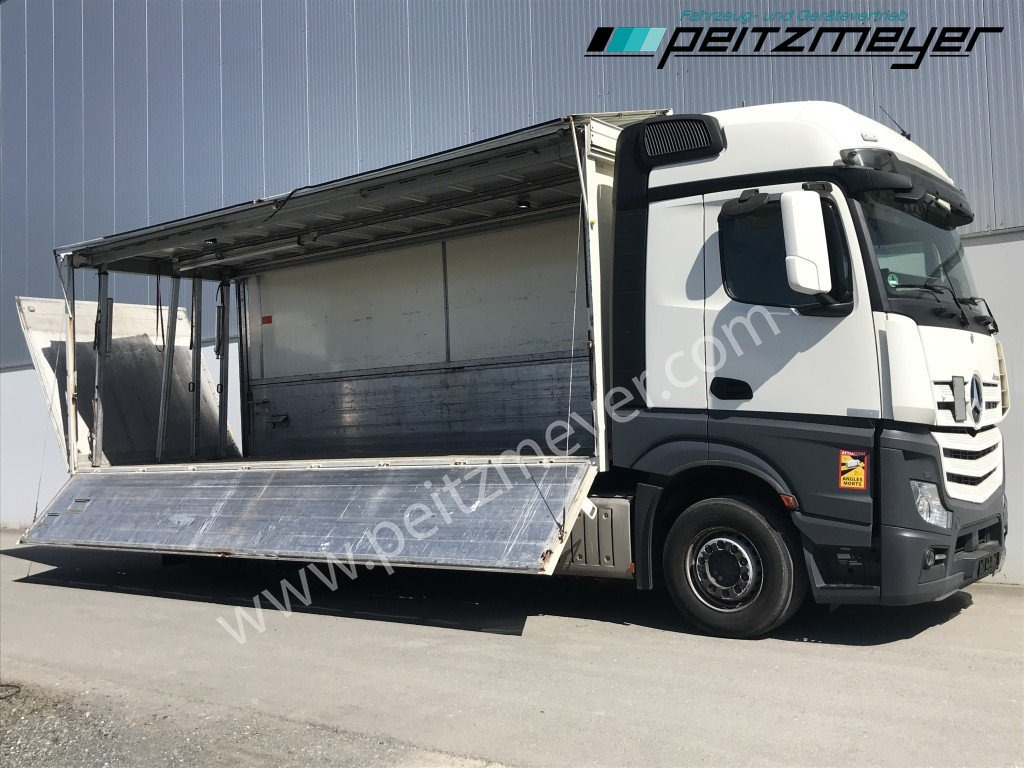 MERCEDES-BENZ Actros 2545 LL Böse Schwenkwand + 2,5 t. LBW BÄR - Camion pour le transport de boissons: photos 2 MERCEDES-BENZ Actros 2545 LL Böse Schwenkwand + 2,5 t. LBW BÄR - Camion pour le transport de boissons: photos 2