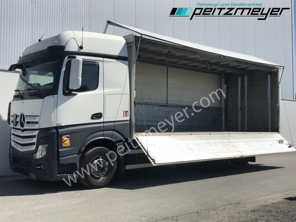 MERCEDES-BENZ Actros 2545 LL Böse Schwenkwand + 2,5 t. LBW BÄR - Camion pour le transport de boissons: photos 1 MERCEDES-BENZ Actros 2545 LL Böse Schwenkwand + 2,5 t. LBW BÄR - Camion pour le transport de boissons: photos 1