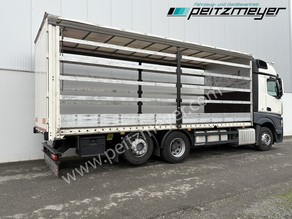MERCEDES-BENZ Actros 2545 LL Pritsche, Klima, Standklima, PPC, EU 6 MP 4 - Edscha - Camion à rideaux coulissants: photos 4 MERCEDES-BENZ Actros 2545 LL Pritsche, Klima, Standklima, PPC, EU 6 MP 4 - Edscha - Camion à rideaux coulissants: photos 4