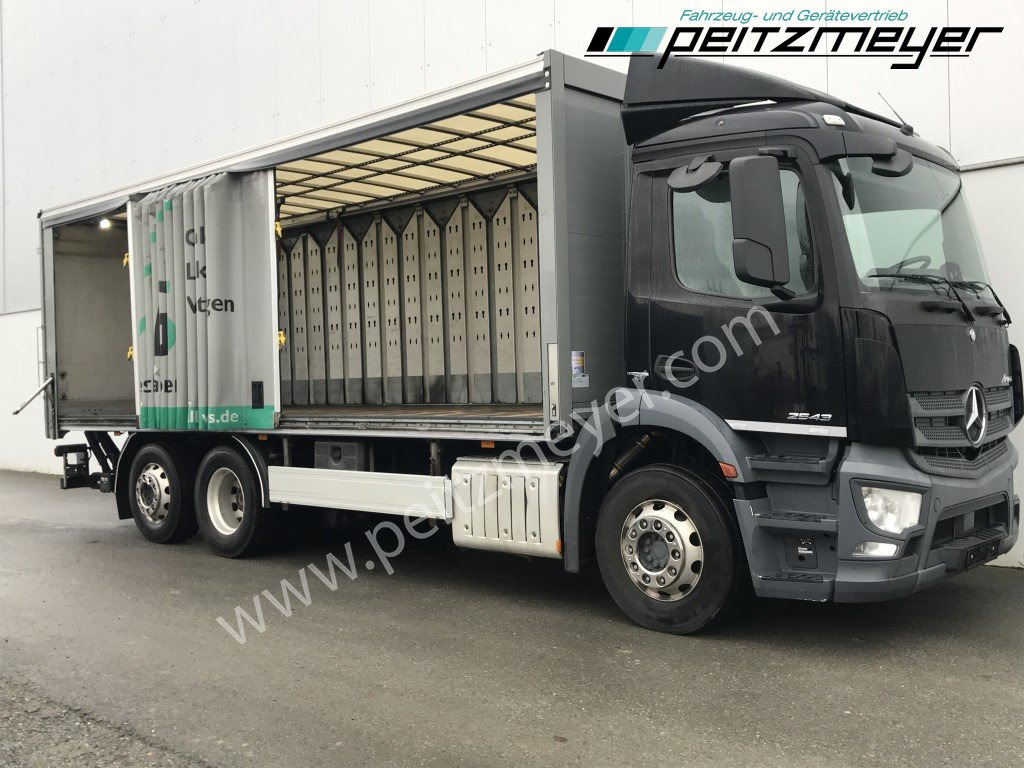 MERCEDES-BENZ Antos 2543 LL Ewers Getränke Retarder, 2 x AHK, LBW 2 t., Lenkachse - Camion pour le transport de boissons: photos 2 MERCEDES-BENZ Antos 2543 LL Ewers Getränke Retarder, 2 x AHK, LBW 2 t., Lenkachse - Camion pour le transport de boissons: photos 2