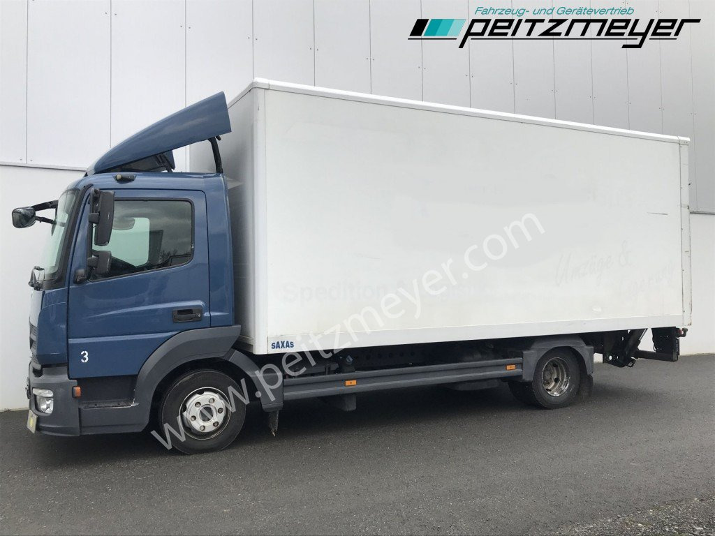 Camion fourgon MERCEDES-BENZ Atego 818 L Koffer + LBW Euro 6, Klima, AHK,: photos 7