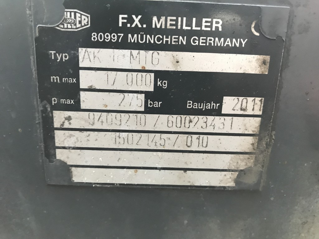 Meiller Absetzkipper AK 16 MTG - Actros 6x4 - Ampliroll/ Multibenne système: photos 4 Meiller Absetzkipper AK 16 MTG - Actros 6x4 - Ampliroll/ Multibenne système: photos 4