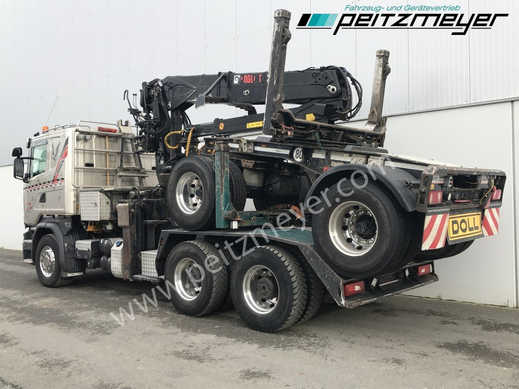 Scania R 580 - 6x4 Langholz V 8 Loglift 251 S ohne Nachläufer ( LFD.Nr.: 24171 ) - Camion grumier: photos 3 Scania R 580 - 6x4 Langholz V 8 Loglift 251 S ohne Nachläufer ( LFD.Nr.: 24171 ) - Camion grumier: photos 3
