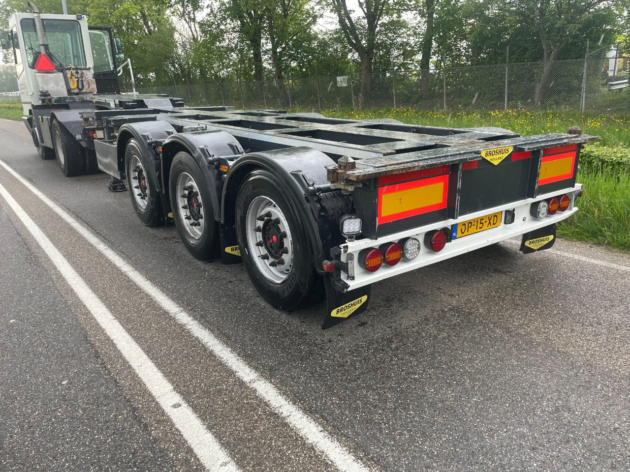 Broshuis Mfcc 20-30-40-45 FT HC / Disc brakes / Lifting axle / led / NL trailer/ - Semi-remorque porte-conteneur/ Caisse mobile: photos 3 Broshuis Mfcc 20-30-40-45 FT HC / Disc brakes / Lifting axle / led / NL trailer/ - Semi-remorque porte-conteneur/ Caisse mobile: photos 3