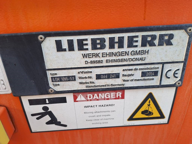 Grue tout-terrain Liebherr LTM 1095-5.1: photos 17 Grue tout-terrain Liebherr LTM 1095-5.1: photos 17