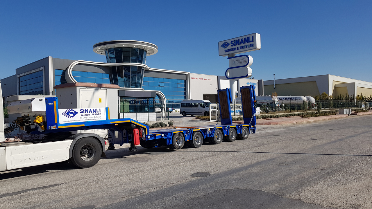 SINAN LOWBED SEMITRAILER - Semi-remorque surbaissé: photos 2 SINAN LOWBED SEMITRAILER - Semi-remorque surbaissé: photos 2