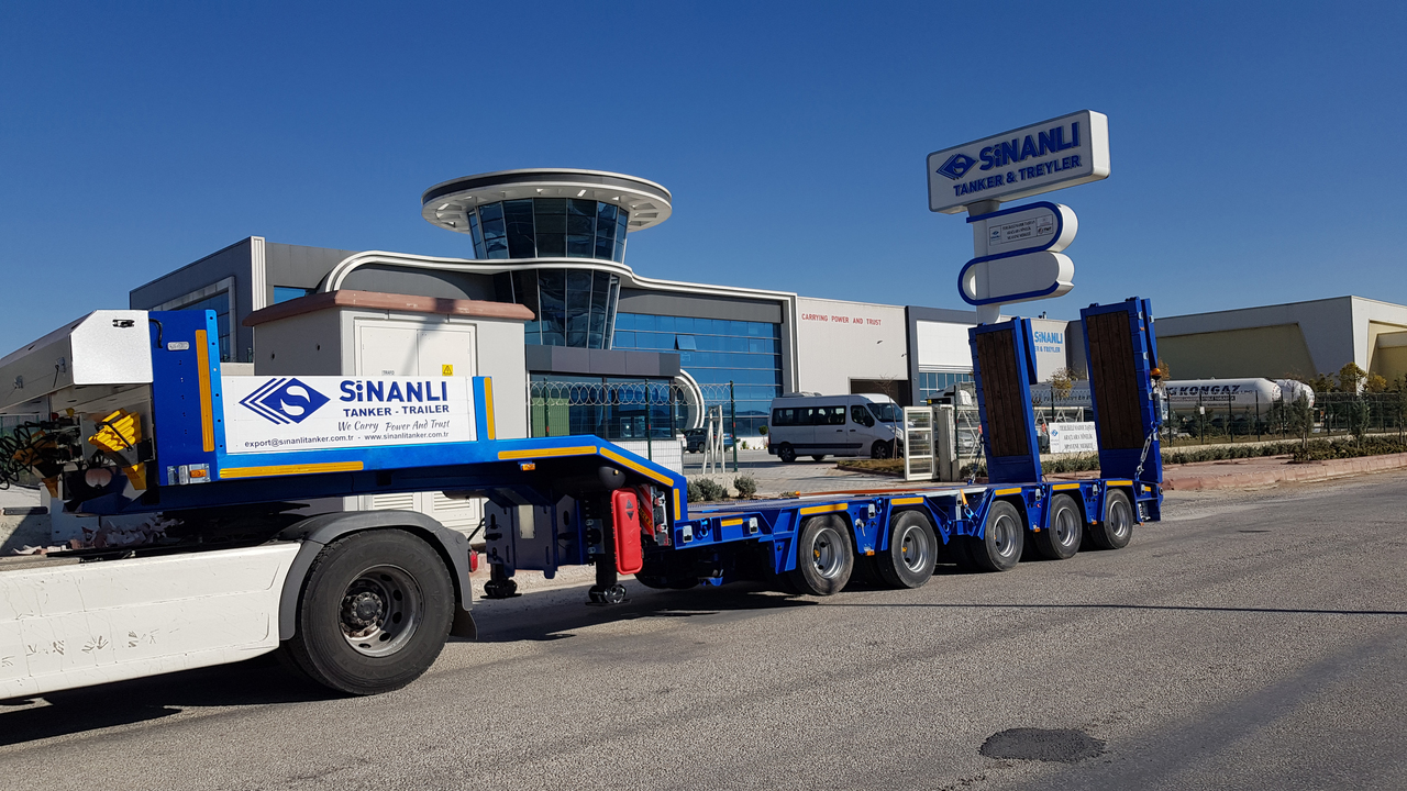 SINAN LOWBED SEMITRAILER - Semi-remorque surbaissé: photos 4 SINAN LOWBED SEMITRAILER - Semi-remorque surbaissé: photos 4