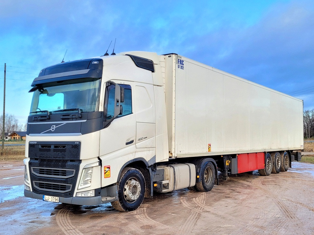 Volvo FH460 + refrigerated semi-trailer - Tracteur routier: photos 3 Volvo FH460 + refrigerated semi-trailer - Tracteur routier: photos 3