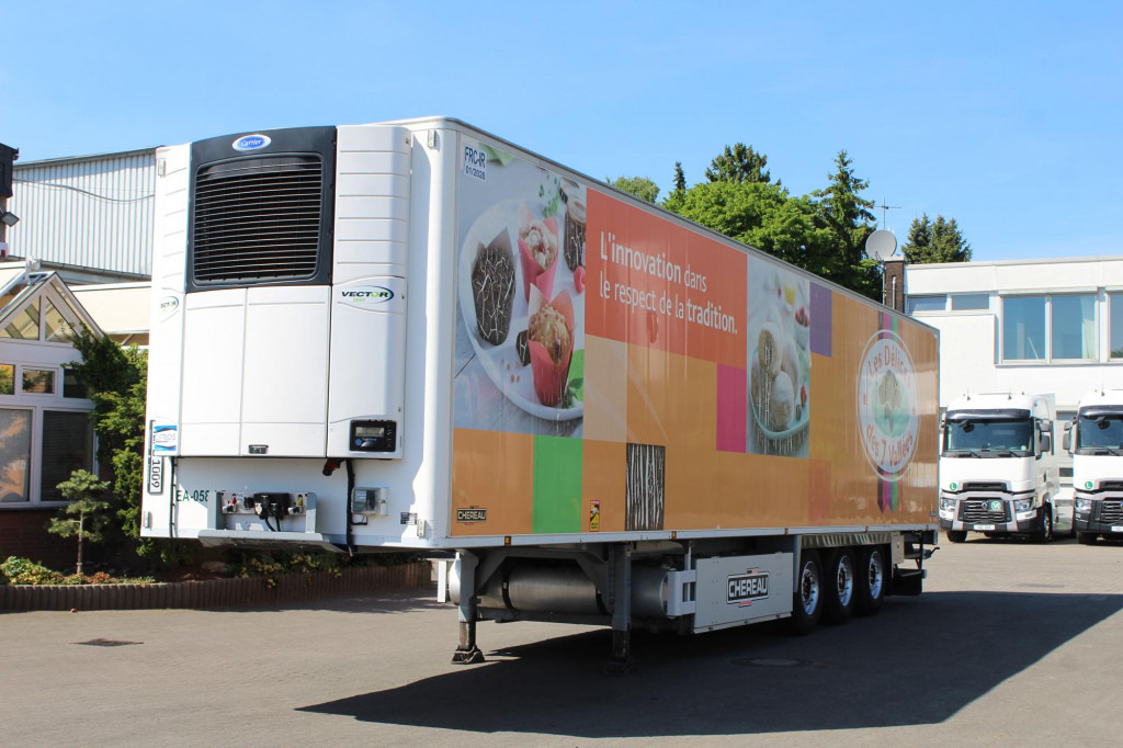 Semi-remorque frigorifique Chereau CV 1550 Strom 2,65h TW SAF Palletenkasten FRC