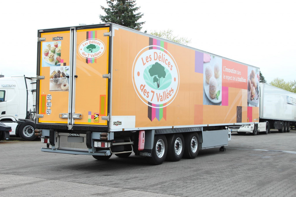 Semi-remorque frigorifique Chereau CV 1550 Strom 2,65h TW SAF Palletenkasten FRC: photos 10