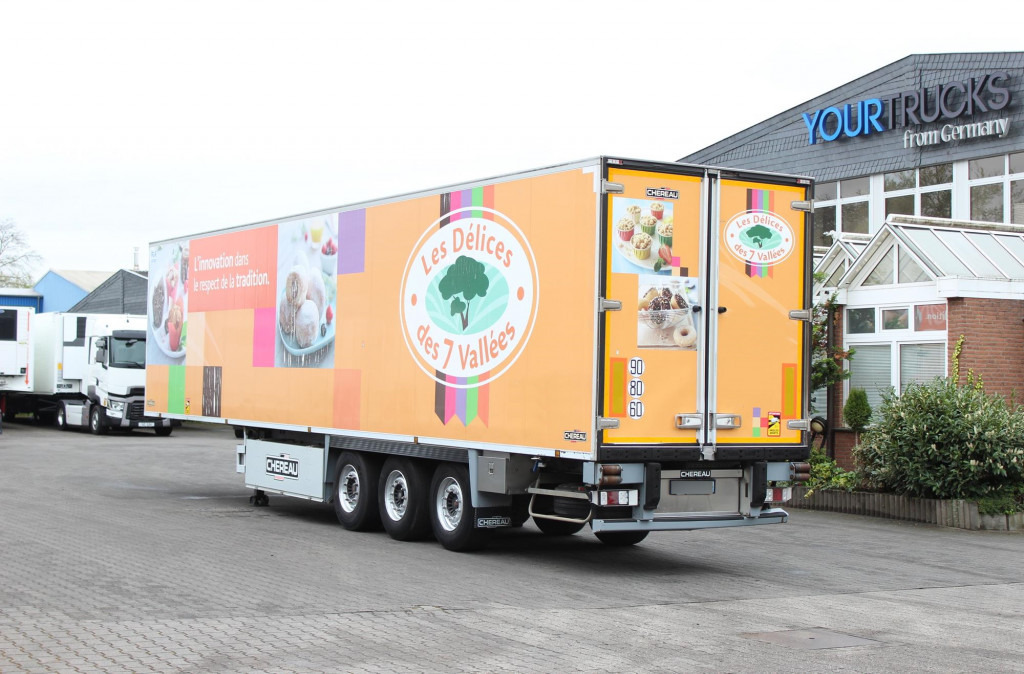 Semi-remorque frigorifique Chereau CV 1550 Strom 2,65h TW SAF Palletenkasten FRC: photos 12