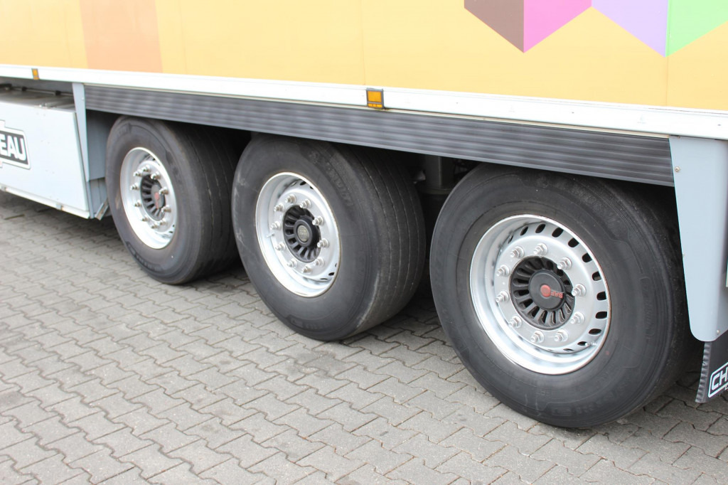 Semi-remorque frigorifique Chereau CV 1550 Strom 2,65h TW SAF Palletenkasten FRC: photos 7