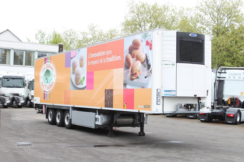 Semi-remorque frigorifique Chereau CV 1550 Strom 2,65h TW SAF Palletenkasten FRC: photos 9