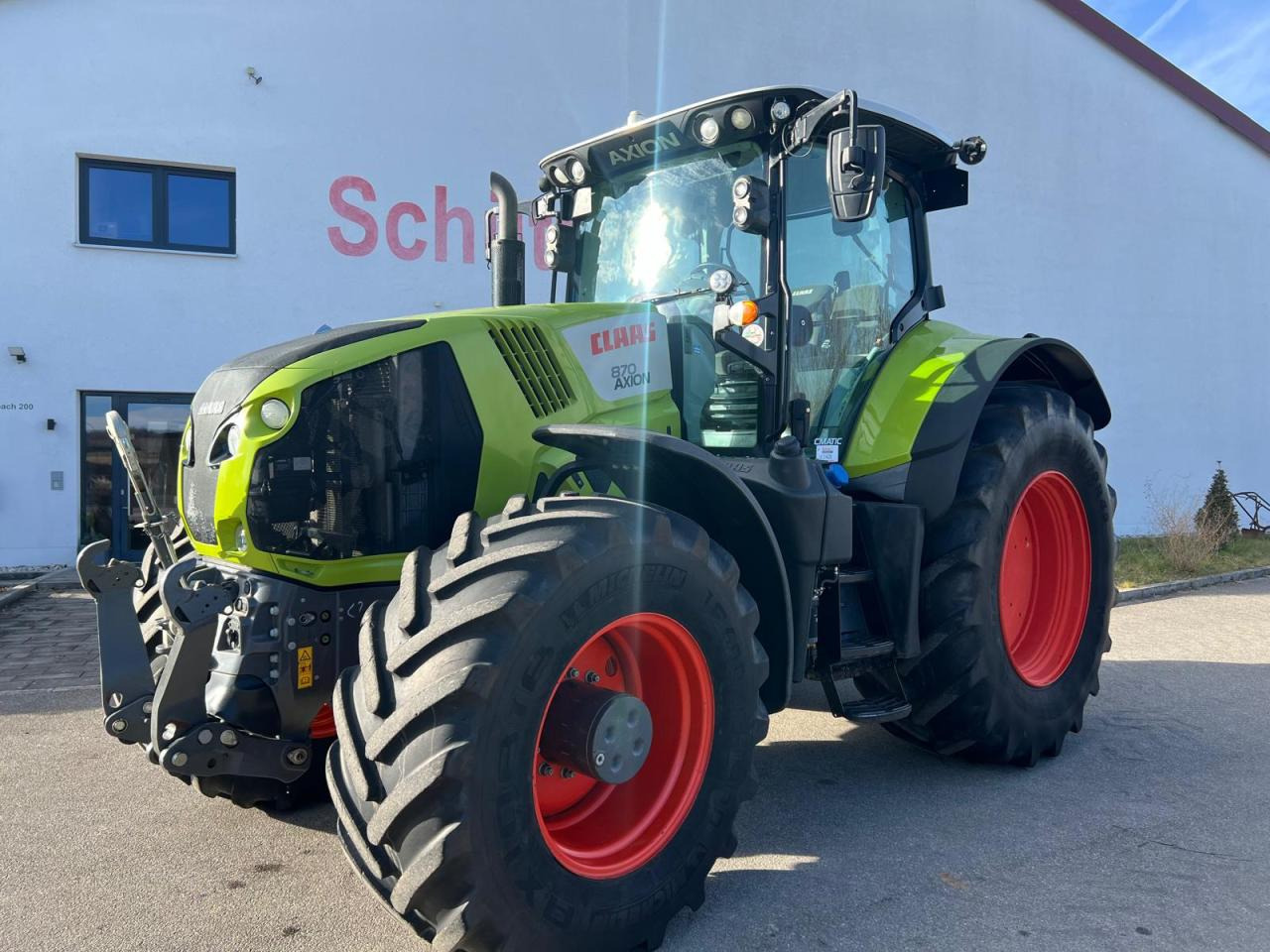 CLAAS Axion 870 CMATIC, Baujahr 2017, 4.923 Betriebsstunden - Tracteur agricole: photos 1 CLAAS Axion 870 CMATIC, Baujahr 2017, 4.923 Betriebsstunden - Tracteur agricole: photos 1