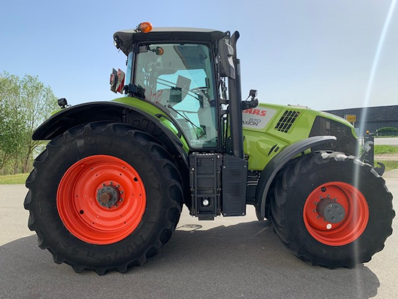 CLAAS Axion 870 CMATIC mit GPS S10, RTK, 3255 Bh - Tracteur agricole: photos 4 CLAAS Axion 870 CMATIC mit GPS S10, RTK, 3255 Bh - Tracteur agricole: photos 4