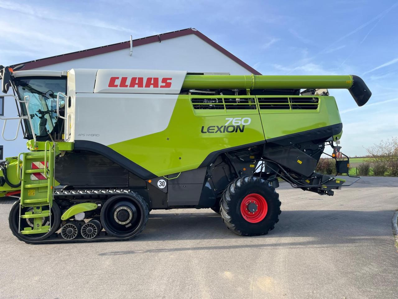CLAAS Lexion 760TT mt SW V900, 3D, Laserpilot, APS - Moissonneuse-batteuse: photos 2 CLAAS Lexion 760TT mt SW V900, 3D, Laserpilot, APS - Moissonneuse-batteuse: photos 2