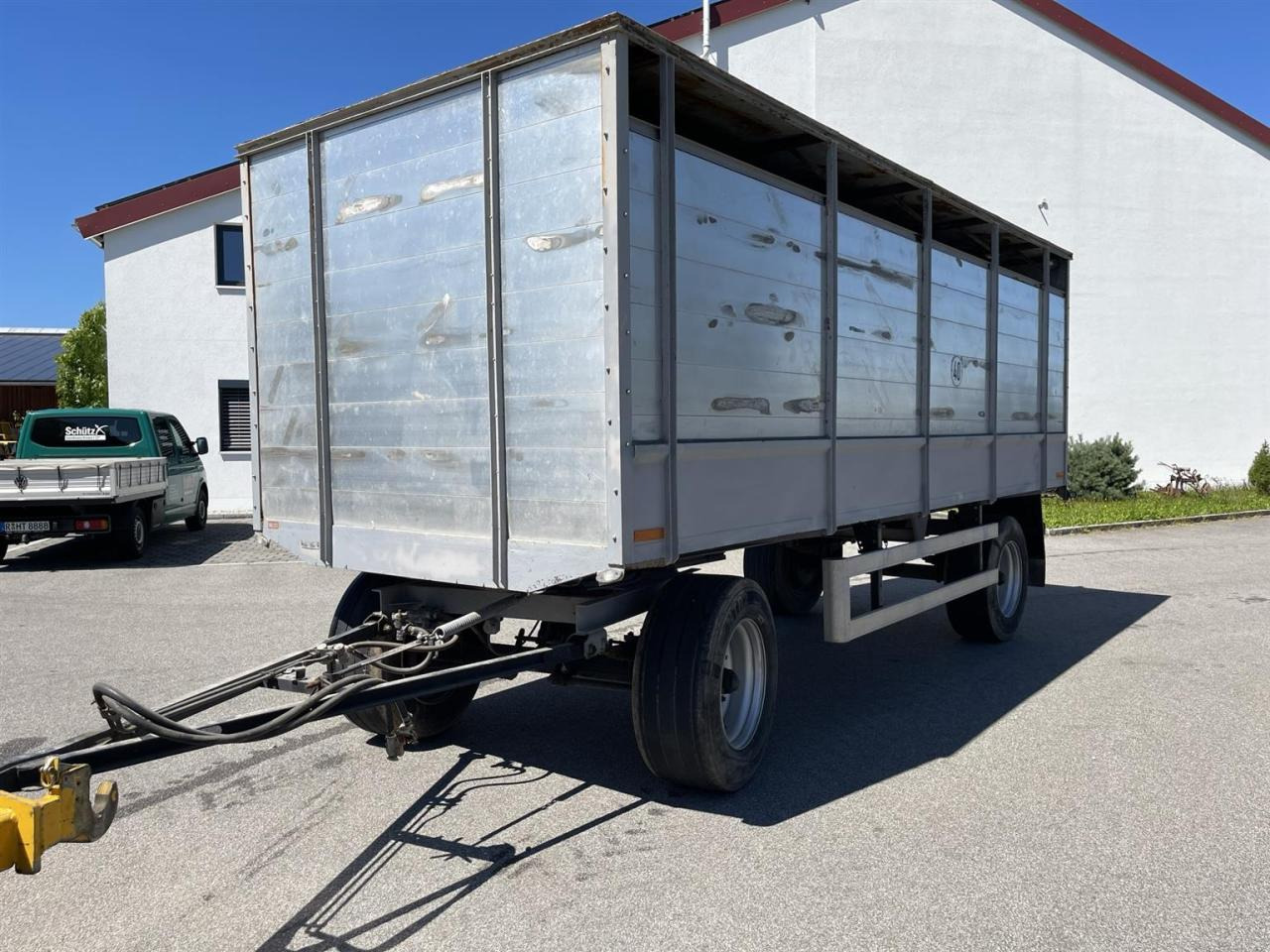 Fortschritt Viehtransportwagen, Viehanhänger, Tiertransport - Remorque agricole: photos 2 Fortschritt Viehtransportwagen, Viehanhänger, Tiertransport - Remorque agricole: photos 2