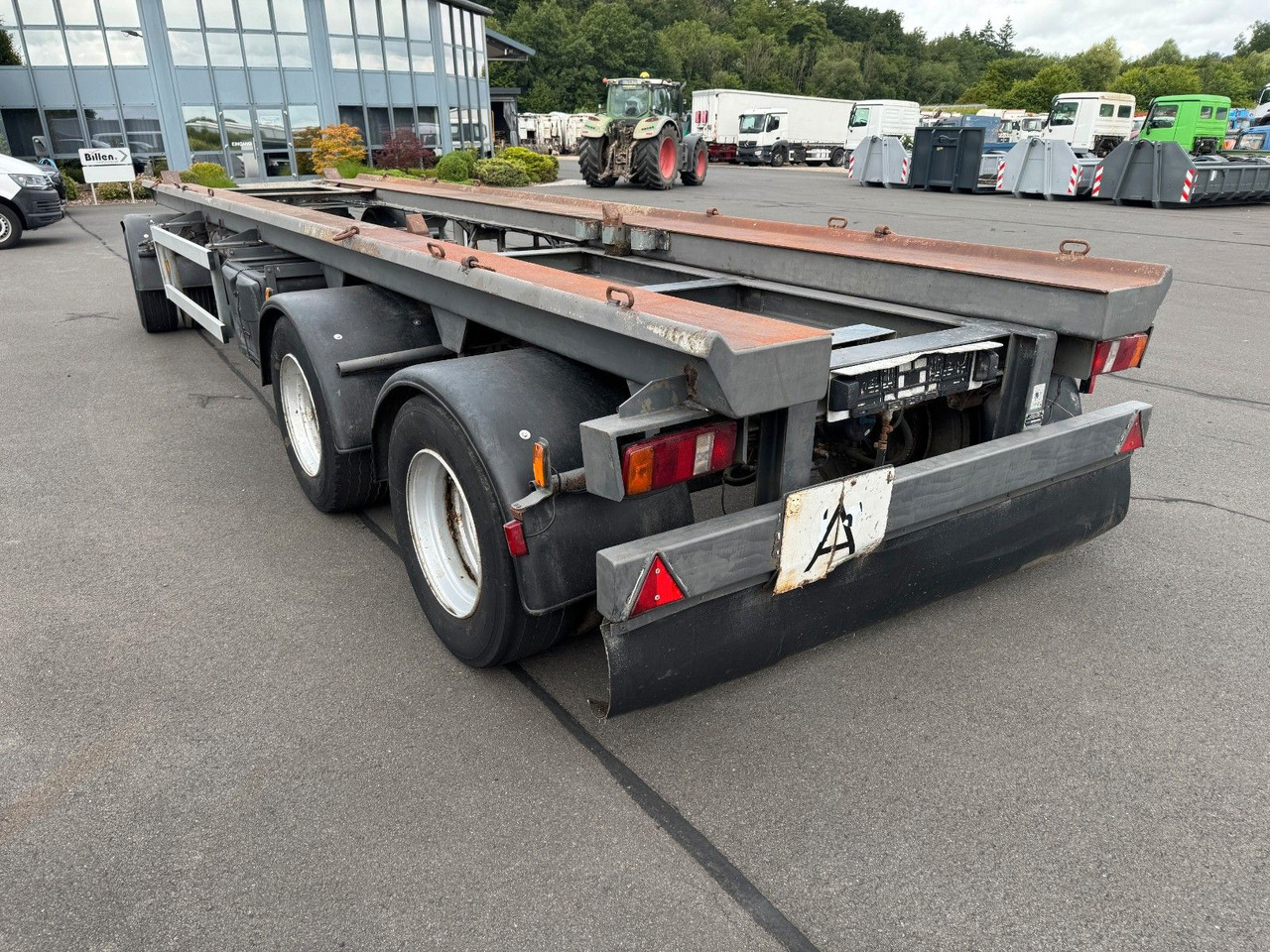 Hüffermann HMA 24.24 3- Achs- Blattfederung - Remorque ampliroll/ Multibenne: photos 1 Hüffermann HMA 24.24 3- Achs- Blattfederung - Remorque ampliroll/ Multibenne: photos 1