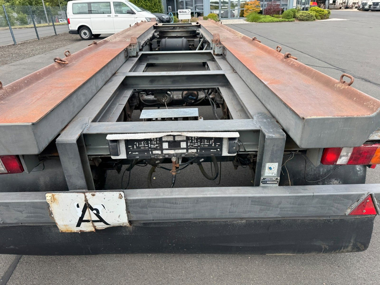 Hüffermann HMA 24.24 3- Achs- Blattfederung - Remorque ampliroll/ Multibenne: photos 5 Hüffermann HMA 24.24 3- Achs- Blattfederung - Remorque ampliroll/ Multibenne: photos 5