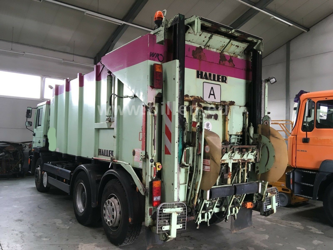 Benne à ordures ménagères MAN 26.342 6x2Haller M 18 WRG Kippbar MAN 26.342 6x2Haller M 18 WRG Kippbar: photos 6 Benne à ordures ménagères MAN 26.342 6x2Haller M 18 WRG Kippbar MAN 26.342 6x2Haller M 18 WRG Kippbar: photos 6