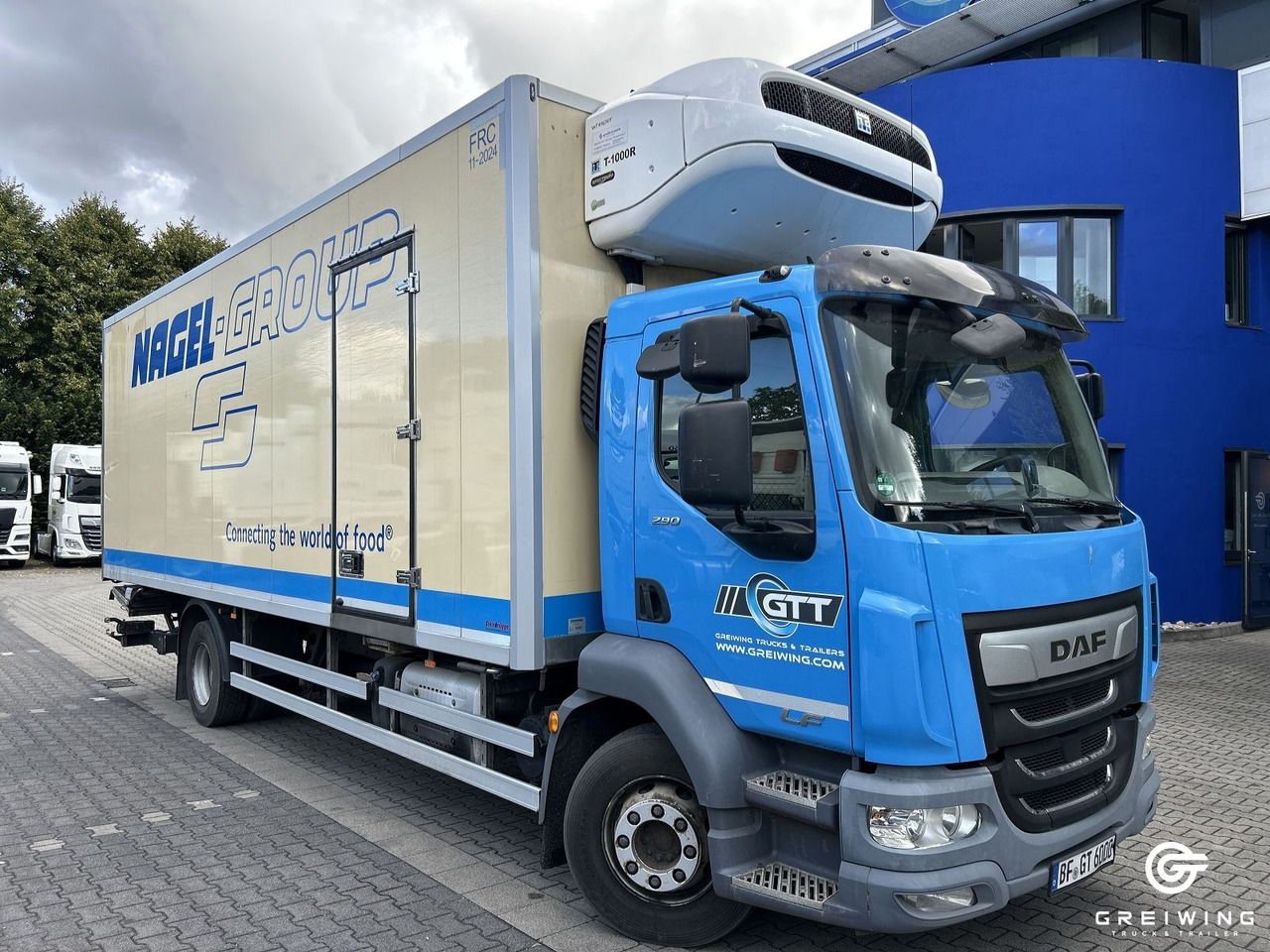 DAF LF 290 FA 16 to. Multitemp., TK T-1000 R - Camion frigorifique: photos 1 DAF LF 290 FA 16 to. Multitemp., TK T-1000 R - Camion frigorifique: photos 1