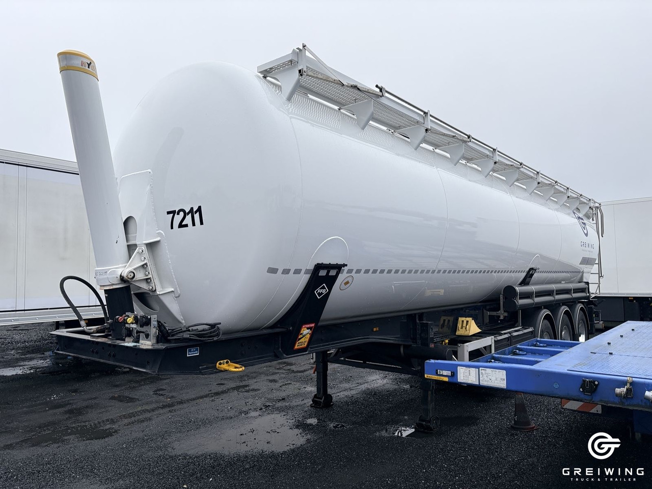 Feldbinder KIP 60.3 - Citerne pulvérulente: photos 1 Feldbinder KIP 60.3 - Citerne pulvérulente: photos 1