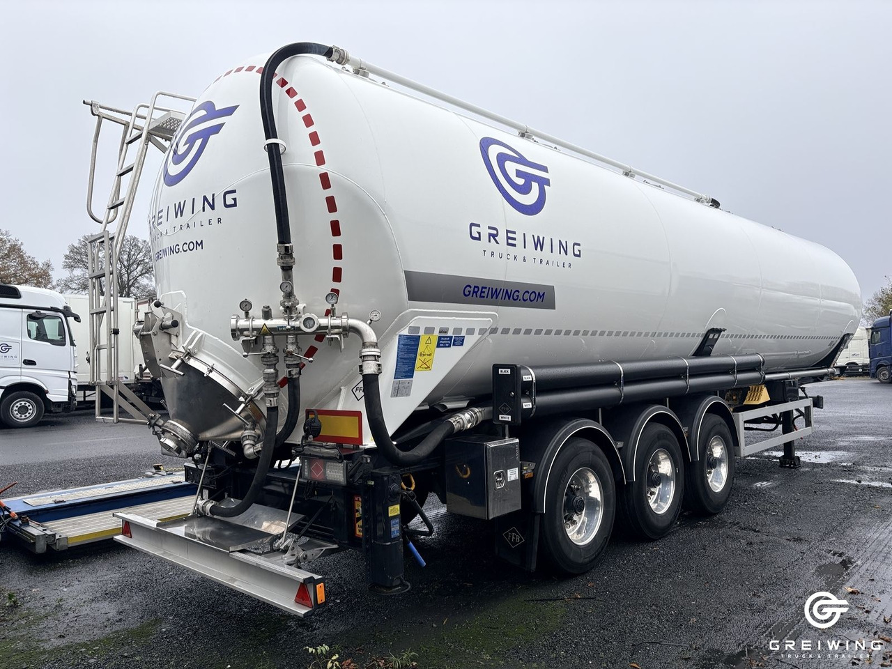 Feldbinder KIP 60.3 - Citerne pulvérulente: photos 4 Feldbinder KIP 60.3 - Citerne pulvérulente: photos 4