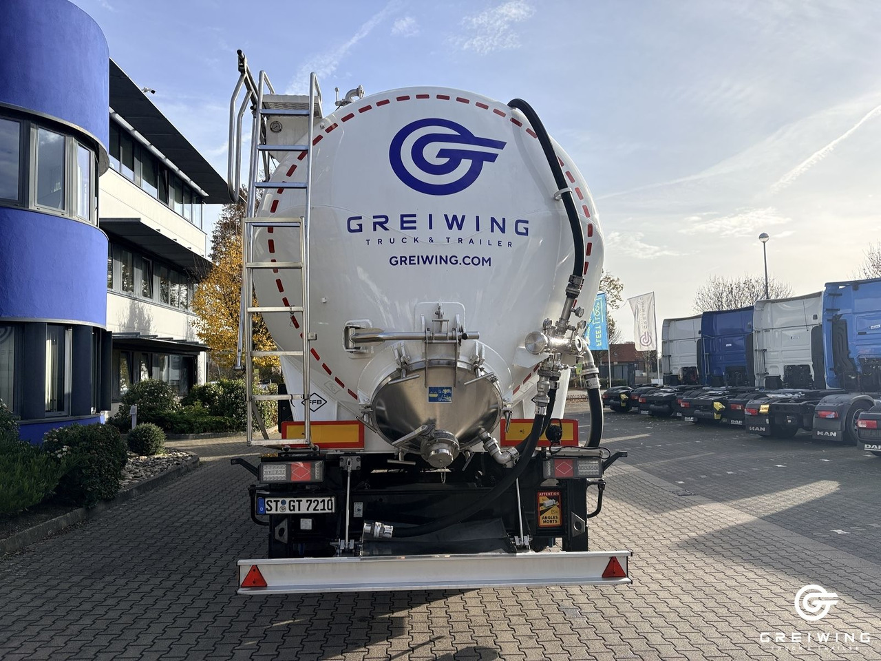 Feldbinder KIP 60.3 - Citerne pulvérulente: photos 4 Feldbinder KIP 60.3 - Citerne pulvérulente: photos 4