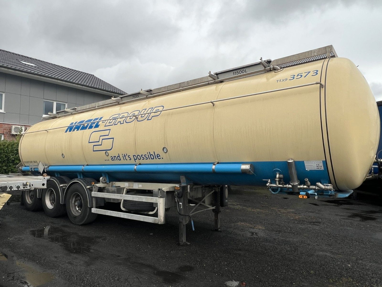 Lag 32.000 l Lebensmitteltank, 3 Kammern, ADR - Semi-remorque citerne: photos 2 Lag 32.000 l Lebensmitteltank, 3 Kammern, ADR - Semi-remorque citerne: photos 2