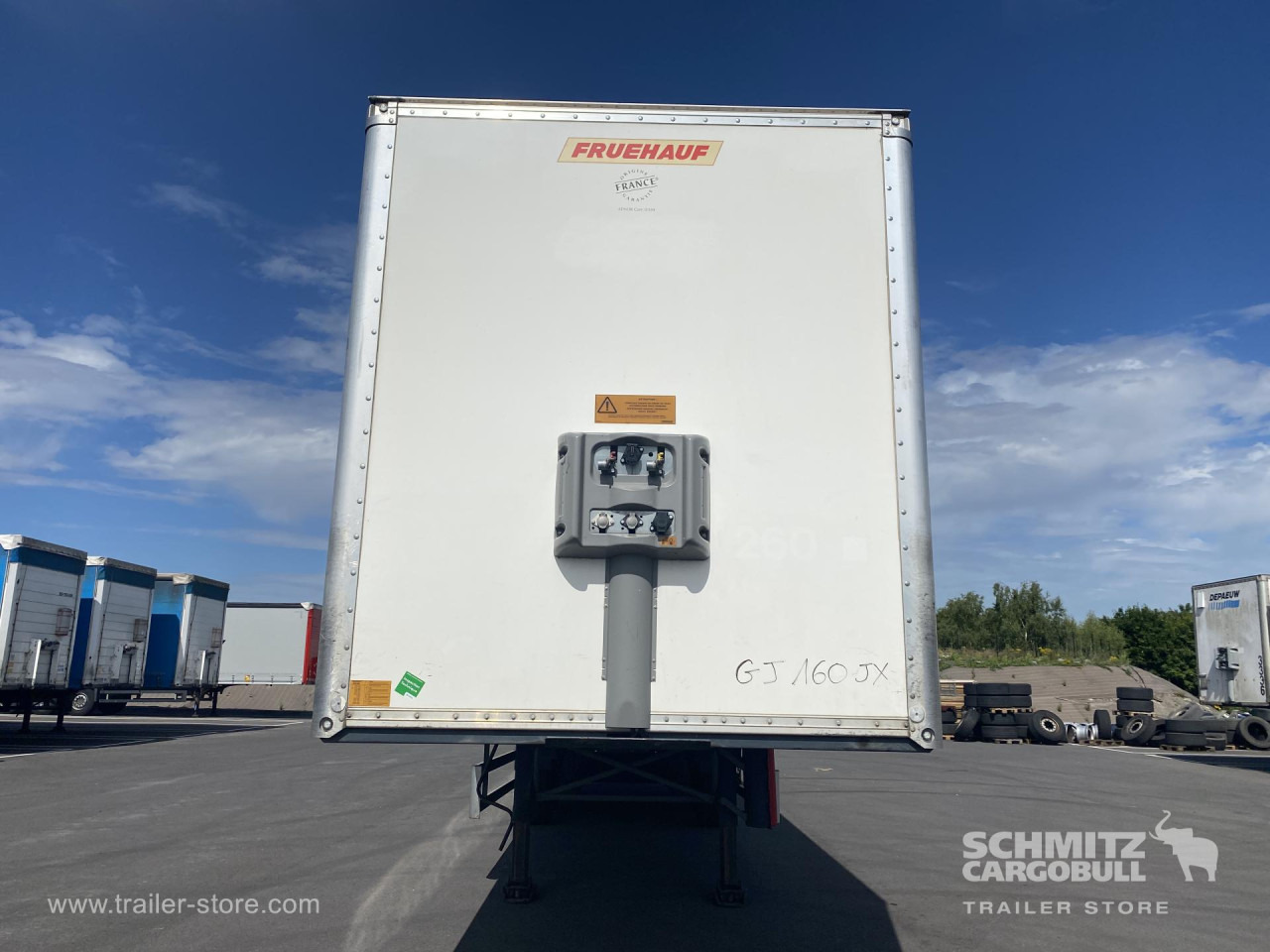 Semi-remorque fourgon FRUEHAUF Dryfreight Standard Roller shutter door: photos 11