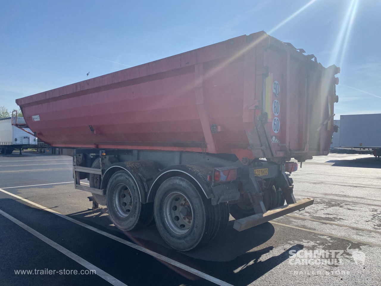 Tipper Steel half pipe body 91m³ - Semi-remorque benne: photos 4 Tipper Steel half pipe body 91m³ - Semi-remorque benne: photos 4
