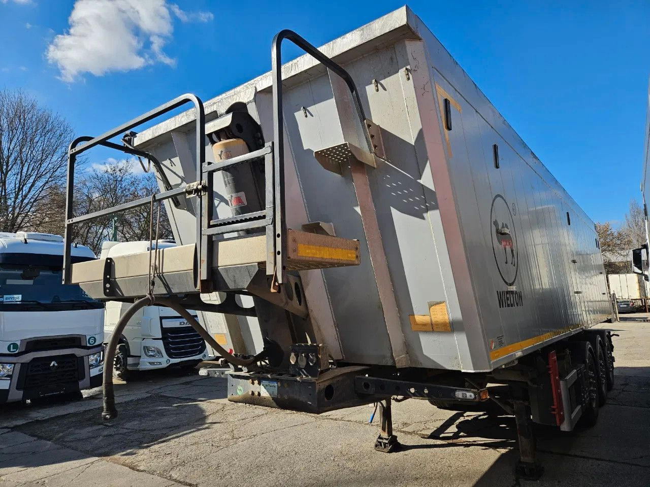 Wielton NW-3 38m3 Lifting Axle, Alloy w. - Semi-remorque benne: photos 2 Wielton NW-3 38m3 Lifting Axle, Alloy w. - Semi-remorque benne: photos 2
