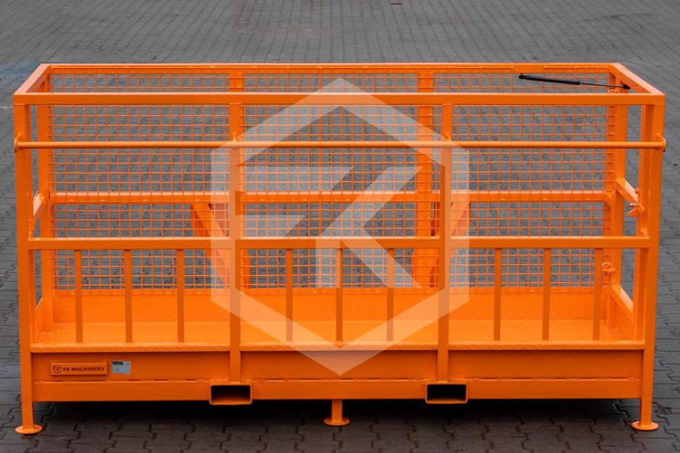 Arbeitskorb Arbeitsbühne Werkzeugkorb 240cm Euro Frontlader - Matériel de chantier: photos 4 Arbeitskorb Arbeitsbühne Werkzeugkorb 240cm Euro Frontlader - Matériel de chantier: photos 4