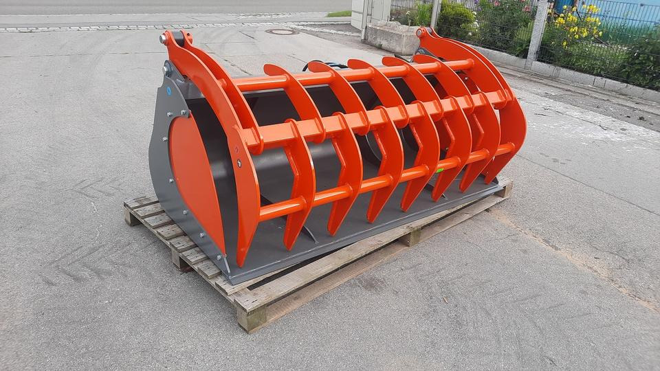 Greifschaufel 2m Euro Frontlader Weideman Hoflader Schaufel - Matériel d'ensilage: photos 1 Greifschaufel 2m Euro Frontlader Weideman Hoflader Schaufel - Matériel d'ensilage: photos 1