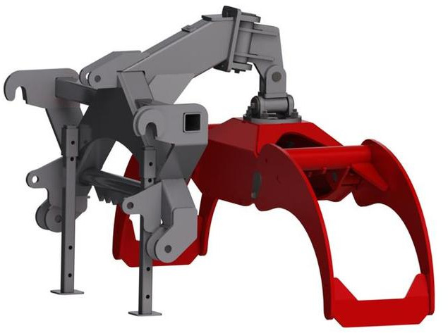 Rückezange Holzzange Kombi Aufnahme Euro u. 3 Punkt Verladezange - Grappin: photos 1 Rückezange Holzzange Kombi Aufnahme Euro u. 3 Punkt Verladezange - Grappin: photos 1